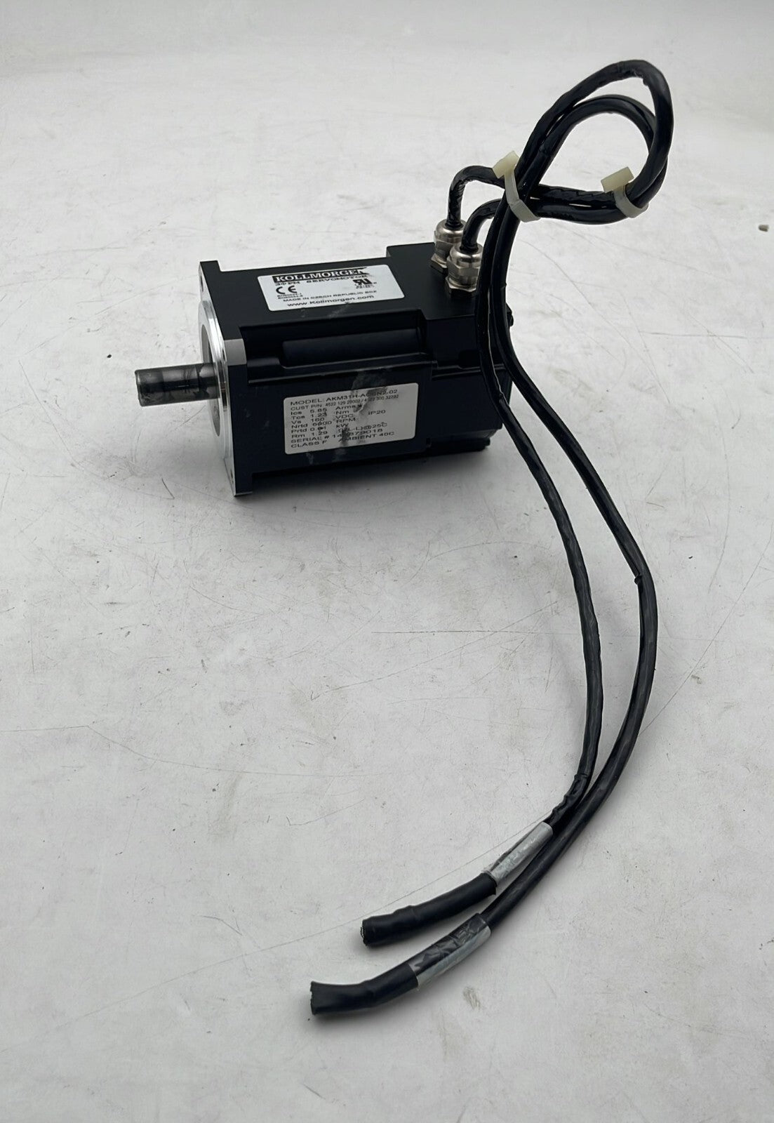 Kollmorgen AKM31H-ACSN2-02 Servo Motor 6000RPM 0.61kW 4522-129-20002