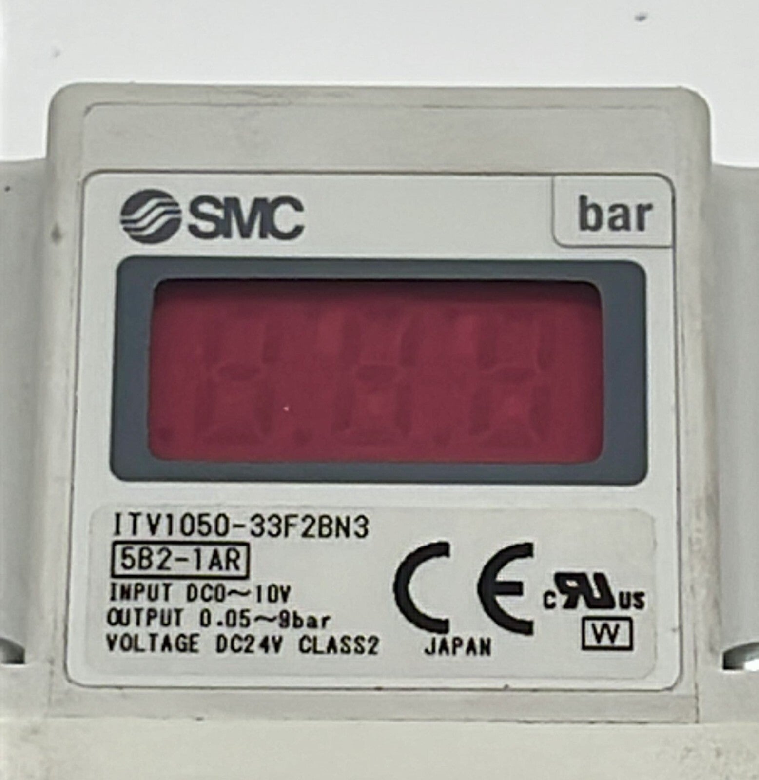 SMC Regulator Electro Pneumatic ITV1050-33F2B 5B2-1AR 0~10V 0.05~9bar DC24V
