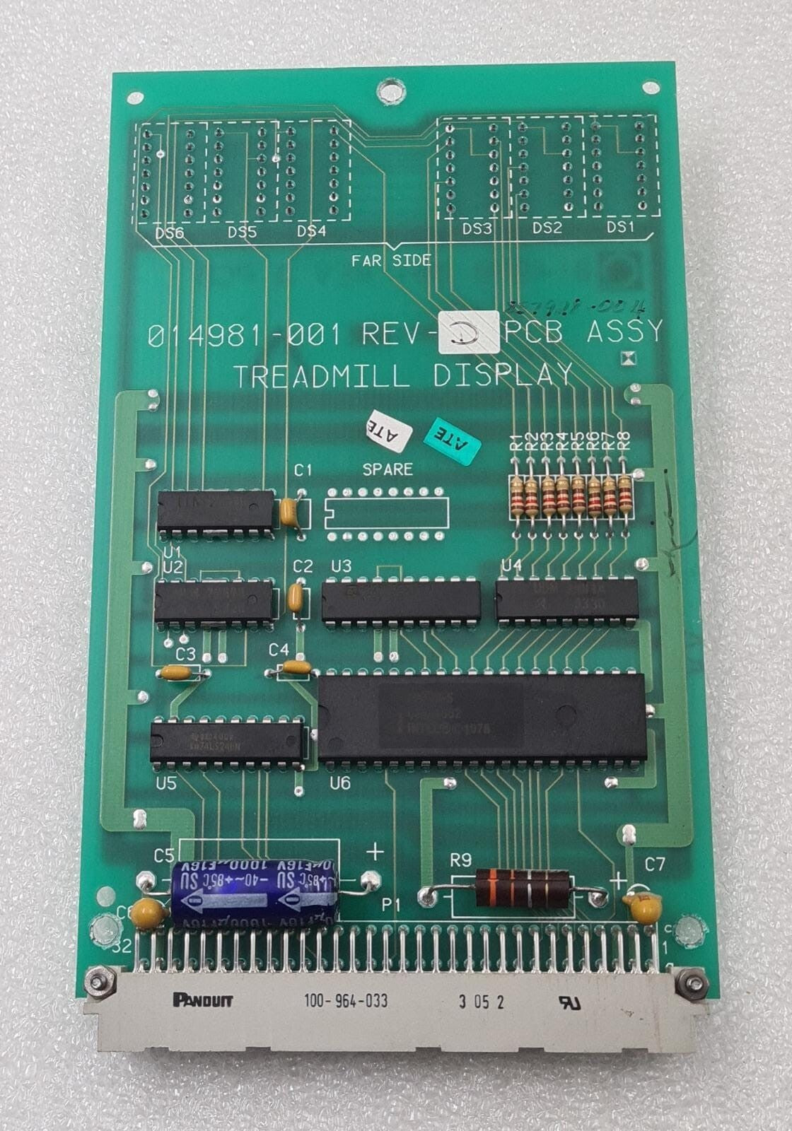 QUINTON 014981-001 PCB ASSY TREADMILL DISPLAY Board for Q4000