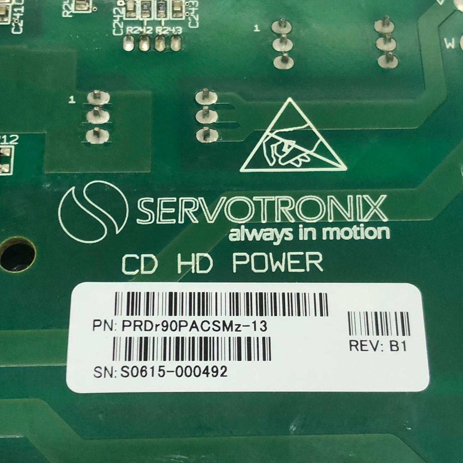 Servotronix CDHD Power PRDr90PACSMz 13 Rev B1