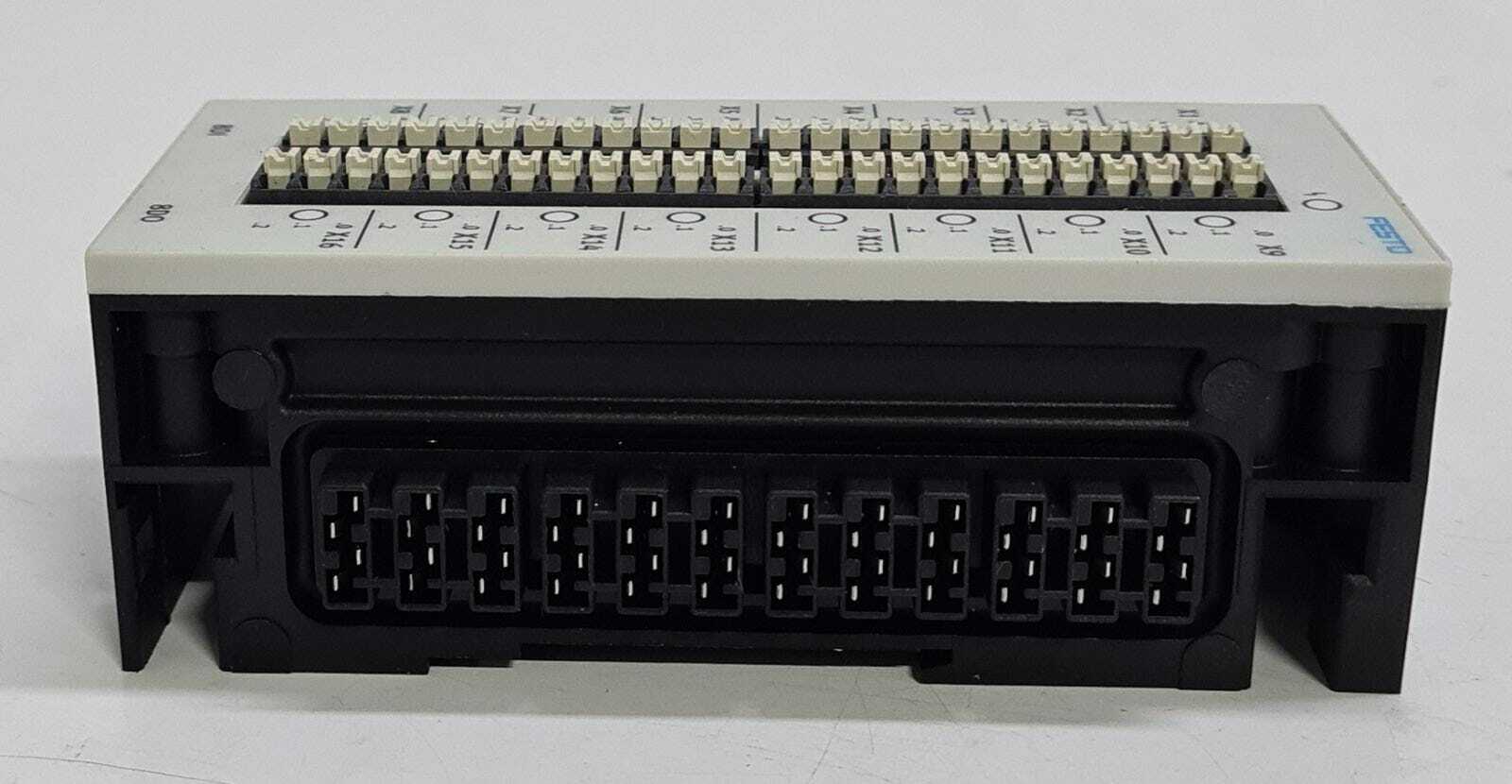 FESTO CPX-L-8DE-8DA-16-KL-3POL 572607 KD02 DIGITAL INPUT CHANNEL MODULE