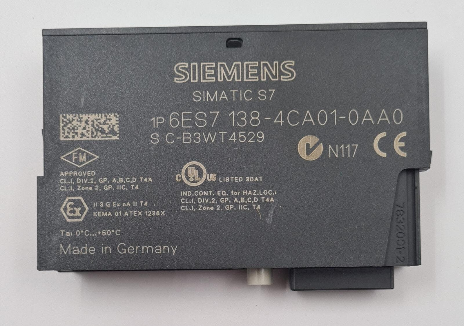 SIEMENS 6ES7 193-4CD20-0AA0 Terminal Module WDM TM-P15S23-A0 & 138-4CA01-0AA0