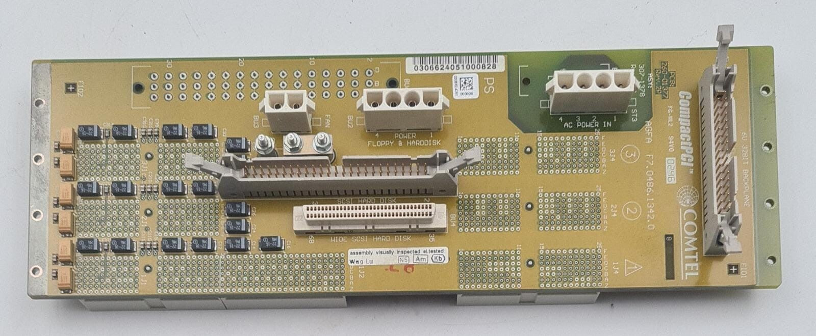 COMTEL CompactPCI FG-ML2 F7.0486.1342.0 307-1378 PCB Board / AGFA CR 75 F8.5146