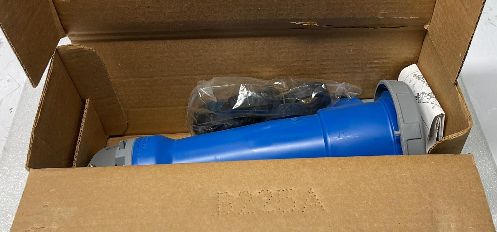 NEW - HUBBELL HBL5100C9W 4 POLE 5 WIRE GROUNDING 100A 3Ohm 120/208V