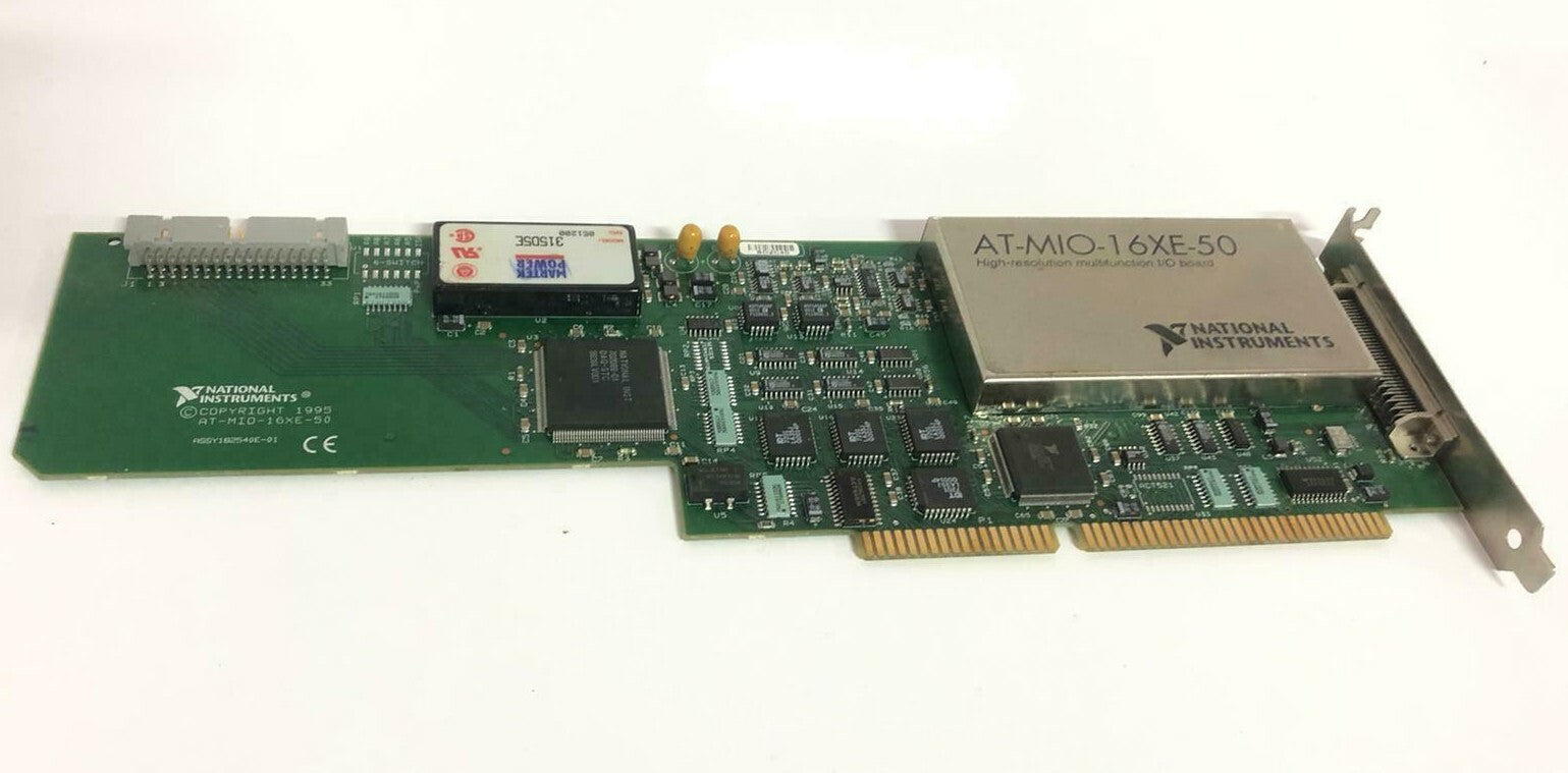 National Instruments AT-MIO-16XE-50 High-resolution Multifunction I/O Board DAQ