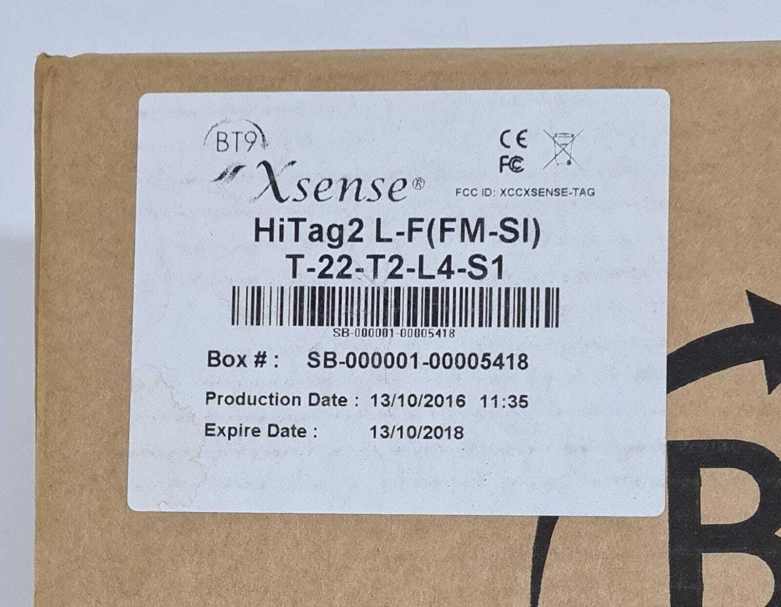 [LOT 27] NEW- Xsense BT9 HiTag2 L-F FM-SI T-22-T2-L4-S1 Temperature and Humidity