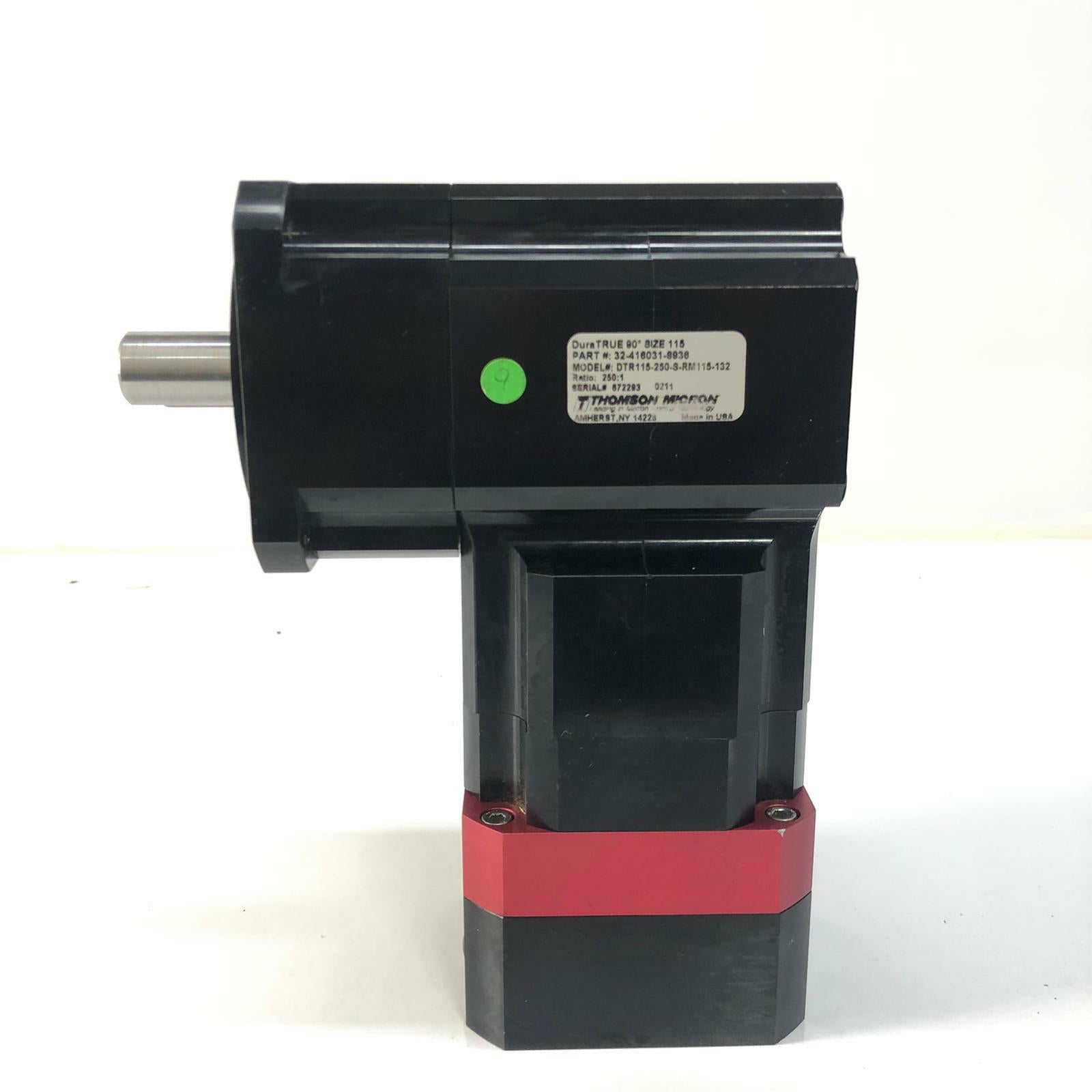Thomson MOTOR DTR115-250-S-RM115-132 32-416031-8936 Duratrue 115 Gearbox 250:1