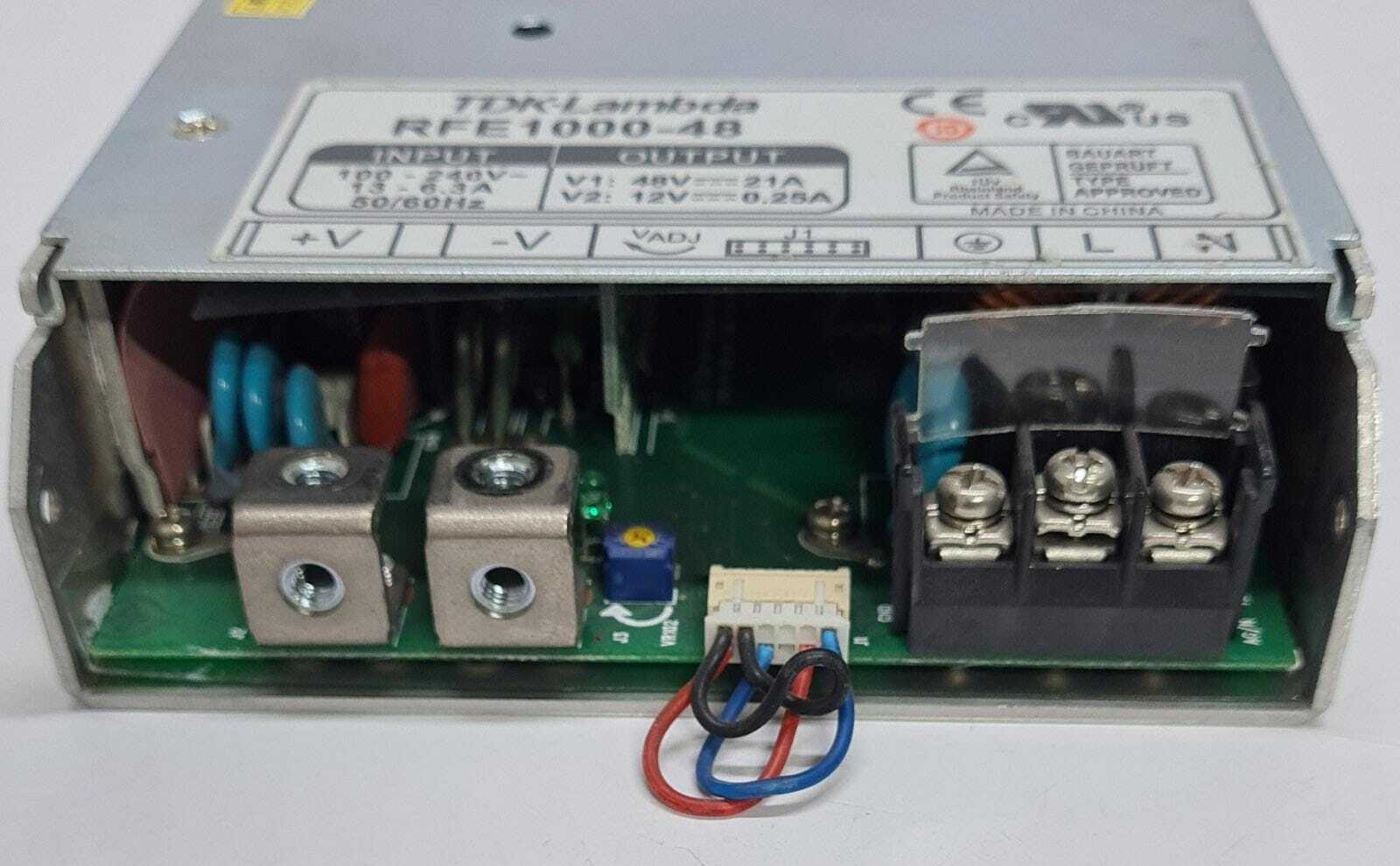 TDK Lambda RFE1000-48 HFP Rack Mount Power Supply Converter