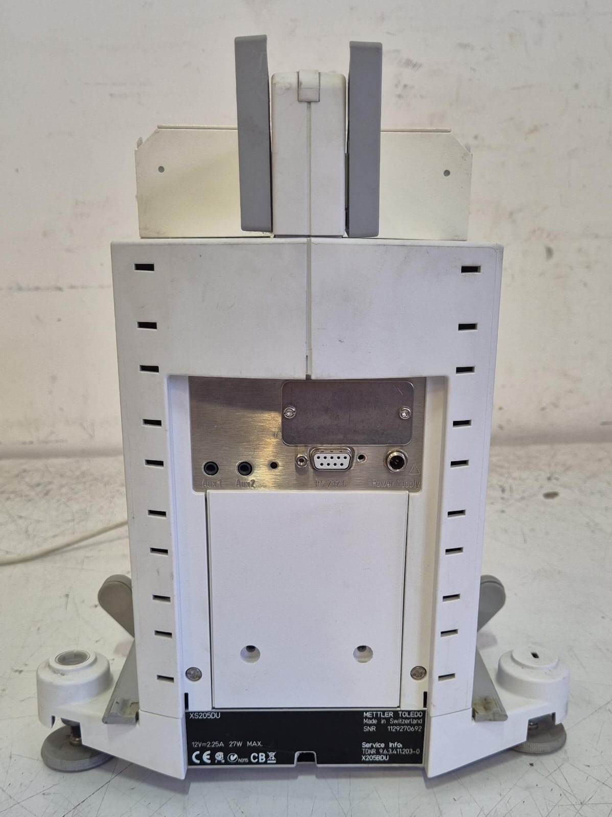 Mettler Toledo mt XS DualRange XS205DU Precision Analytical Balance *FOR PARTS*