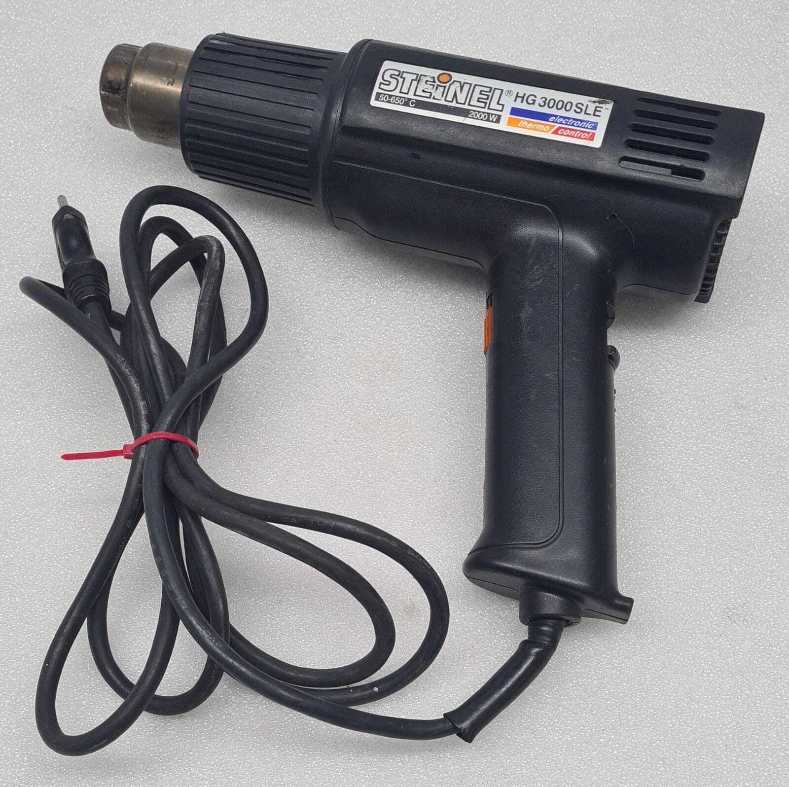 STEiNEL HG 3000 SLE TYP 3450 230V 2000W electronic thermo control Hot Air Heater