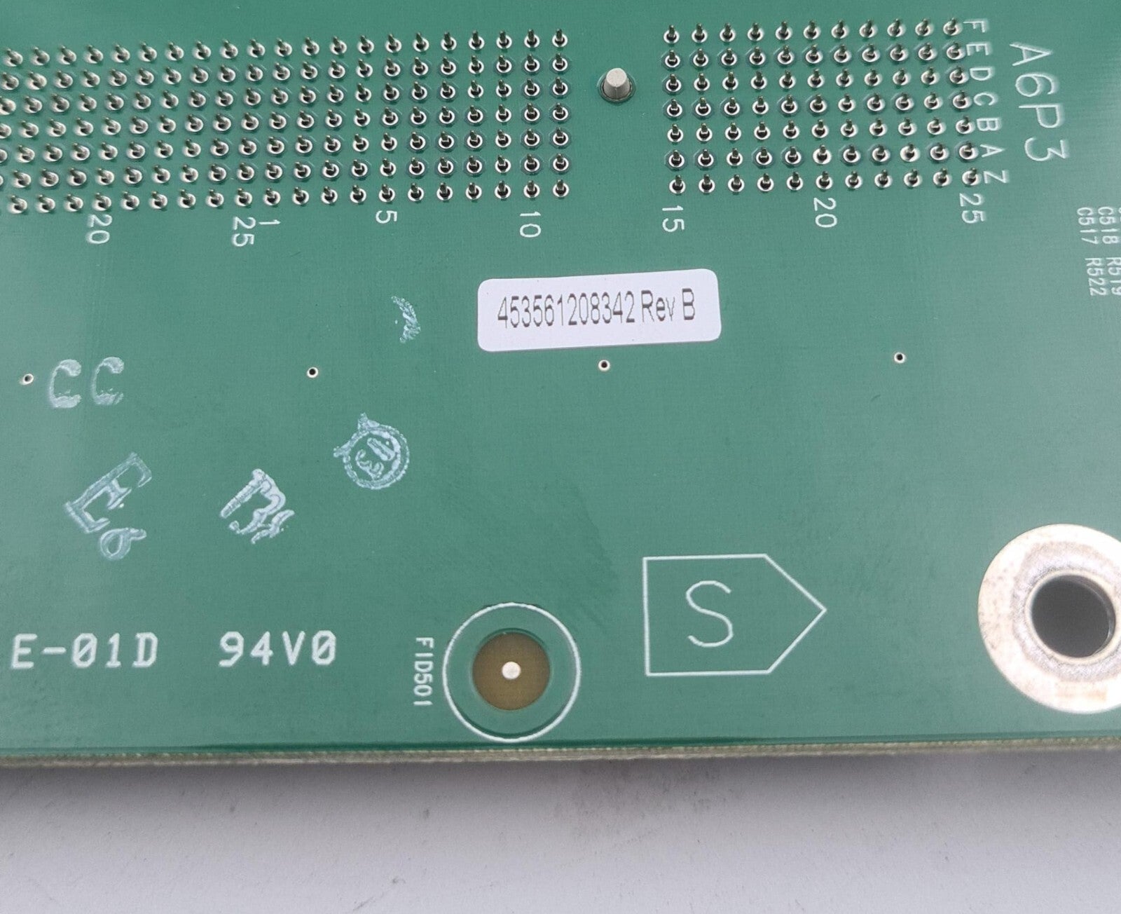 Philips iU22 Ultrasound ACQUISITION FRONTPLANE Board 453561208342 Rev B PCB