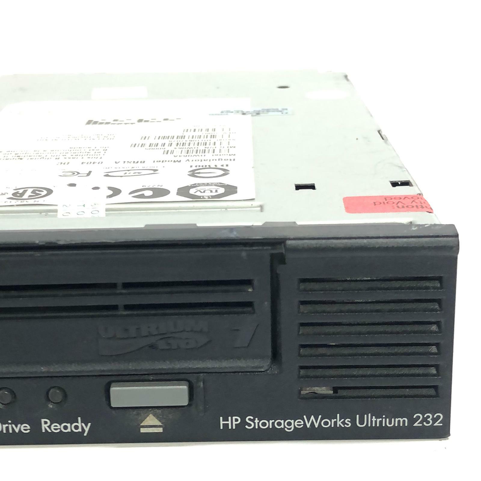 HP STORAGEWORKS ULTRIUM 232 BRSLA-0404-DC DW064A SCSI LVD TAPE DRIVE