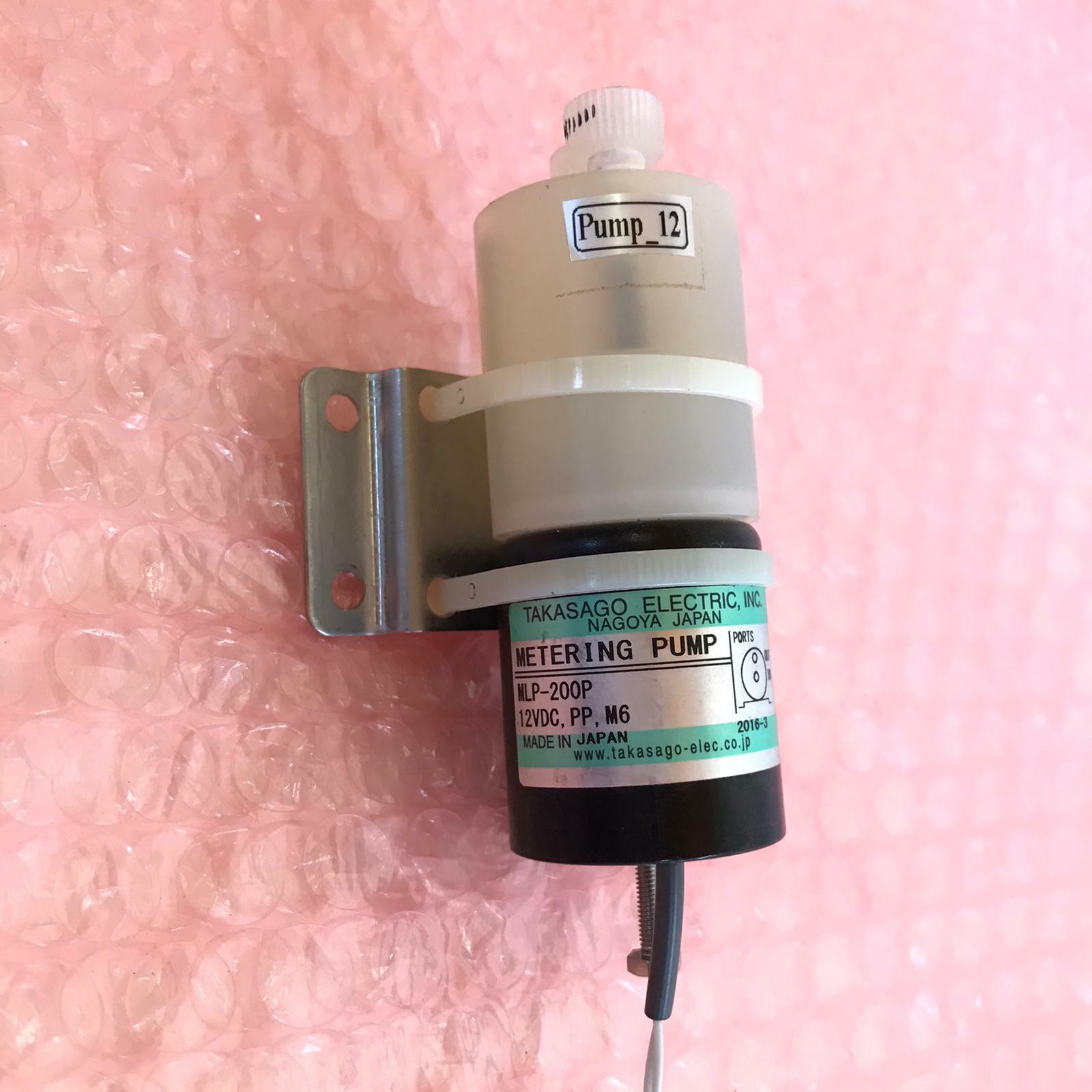 Takasago Metering Pumps MLP Series  MLP-200-P by Fluidic System