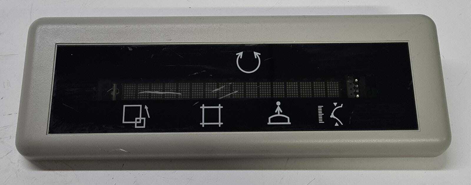 GE Senographe DMR+ 2103587 REV. A Gantry Readout Display Screen 07260230