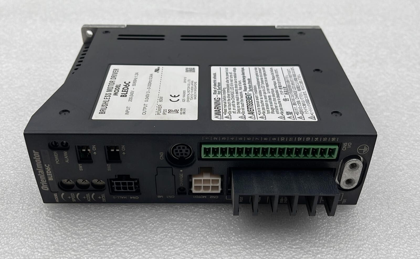 Oriental Brushless Motor Driver BLED6C 60W