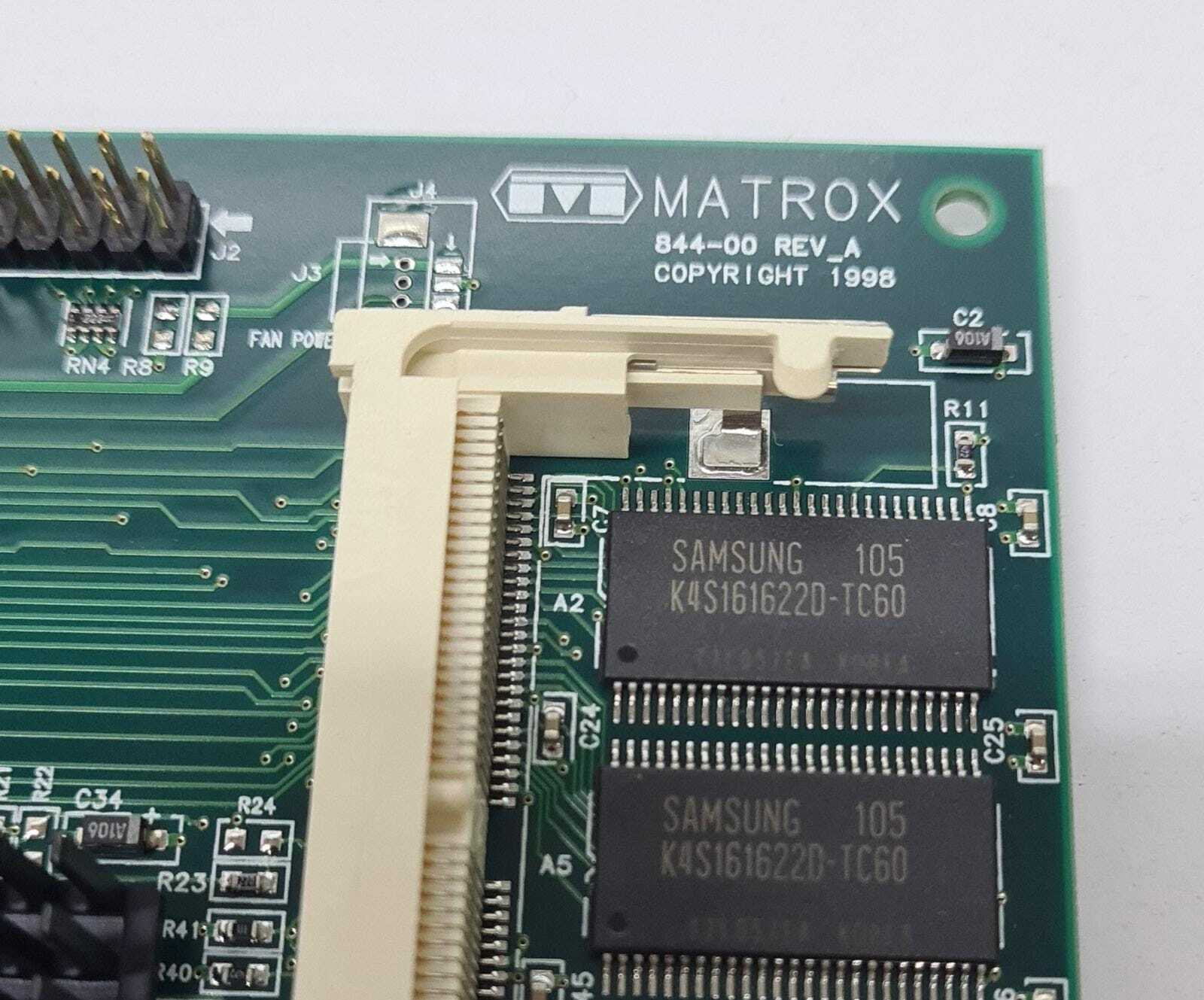 Creo MATROX 844-00 Rev. A MGI G2+/MILP/8D/IBM PCI Video Graphic Card