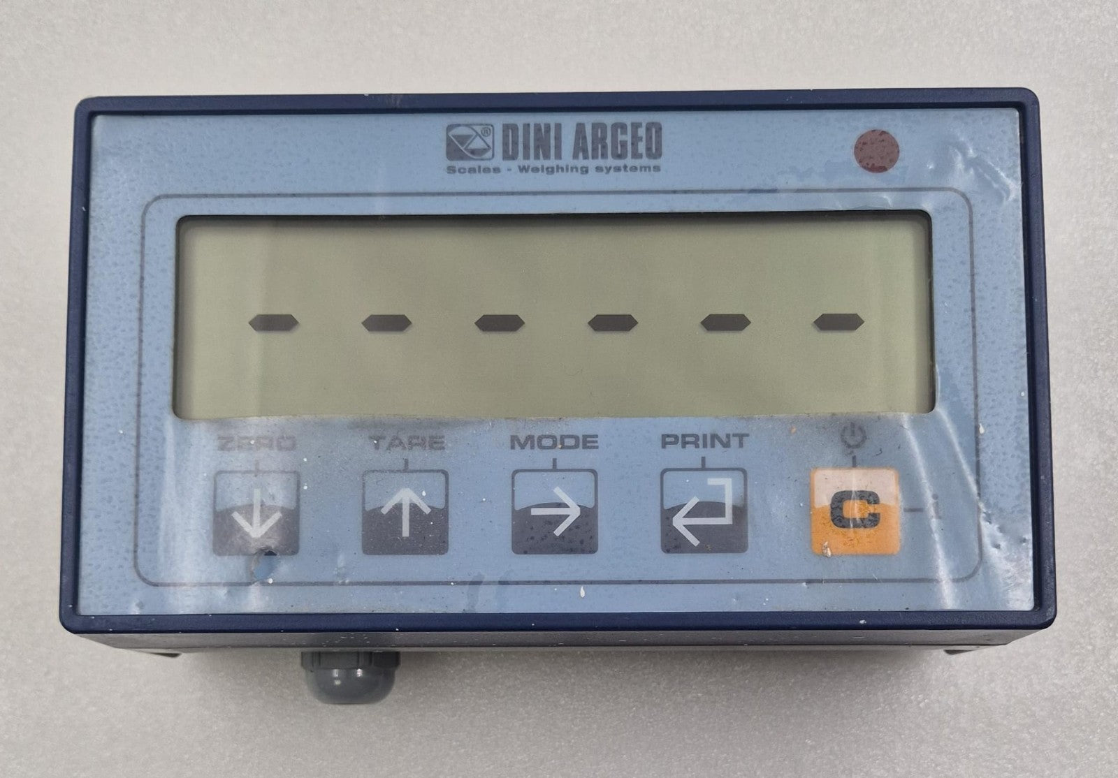 DINI ARGEO DFWL DIGITAL WEIGHT TRANSMITTER SCALE 12VDC