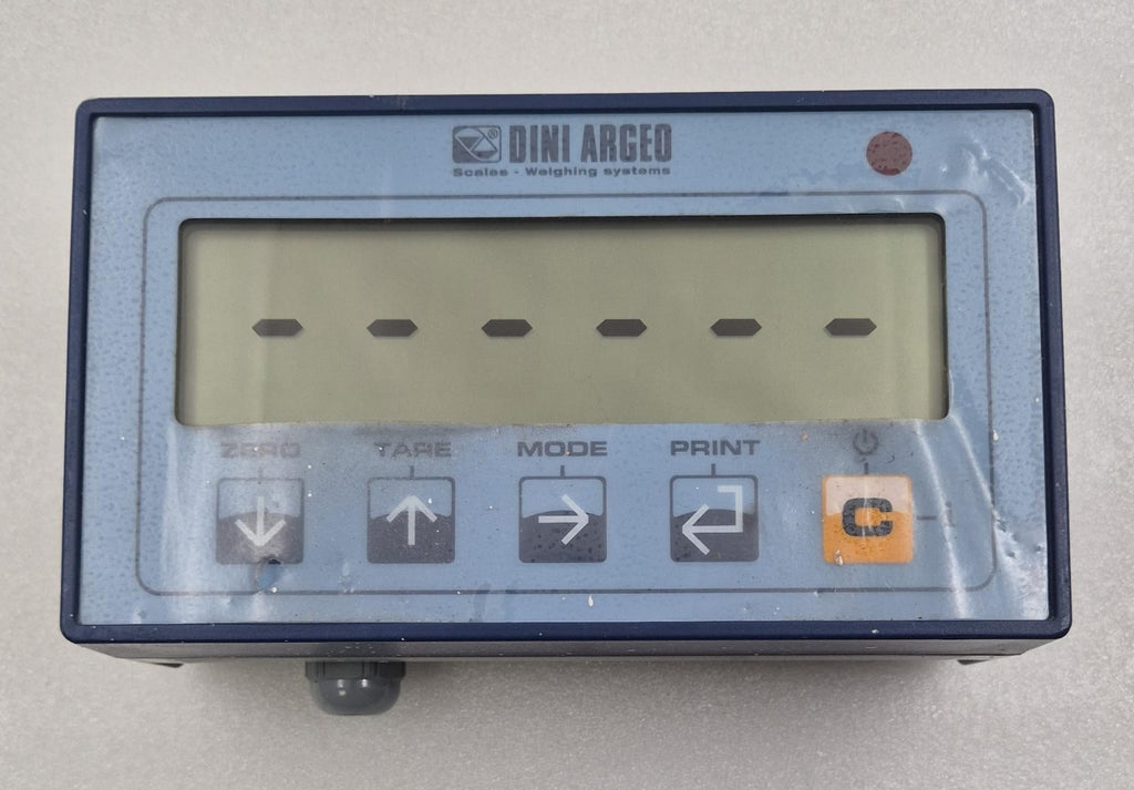 DINI ARGEO DFWL DIGITAL WEIGHT TRANSMITTER SCALE 12VDC