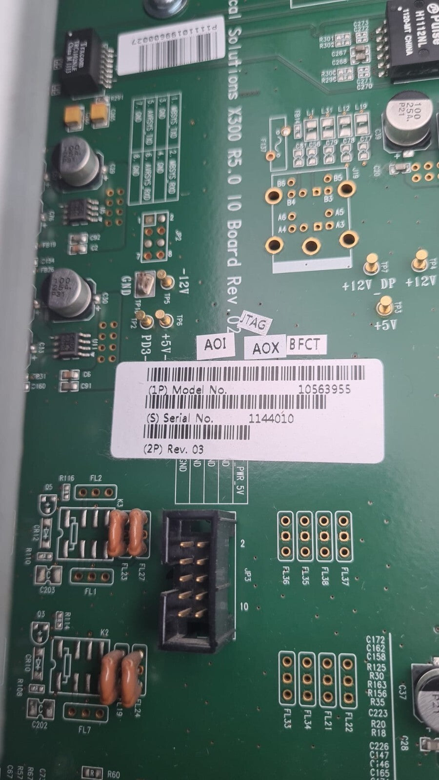 Siemens ACUSON X300 Ultrasound I/O Module 10566067 10427940 / 10563955