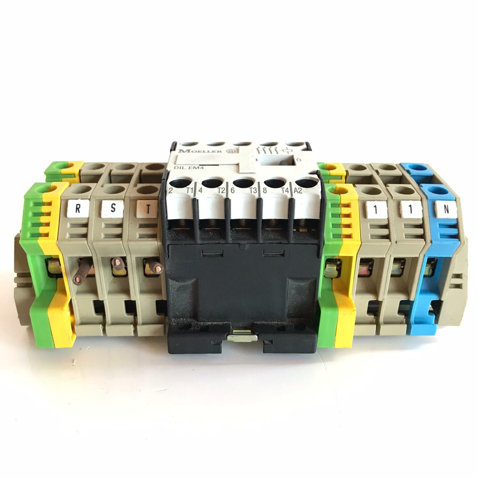 Klockner MOELLER DIL EM4 24VDC & Mounting Rail