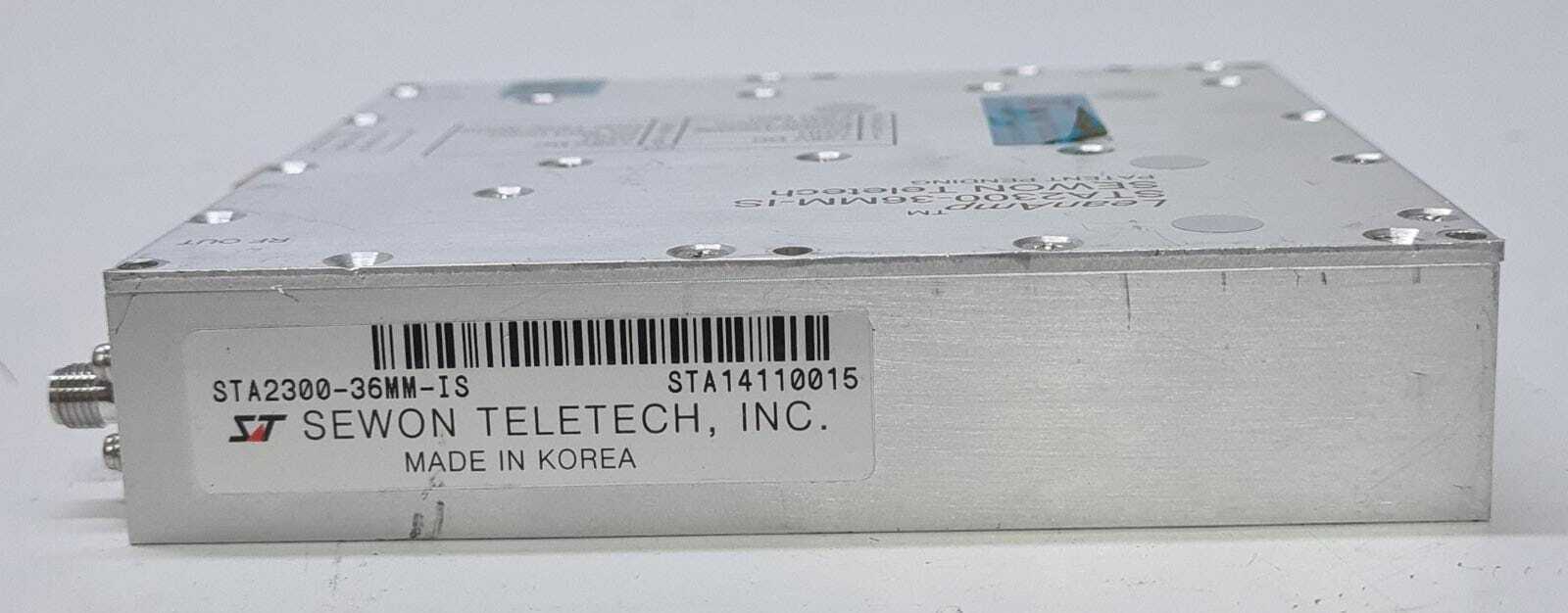 SEWON Teletech LeanAmp RF Amplifiers STA2300-36MM-IS
