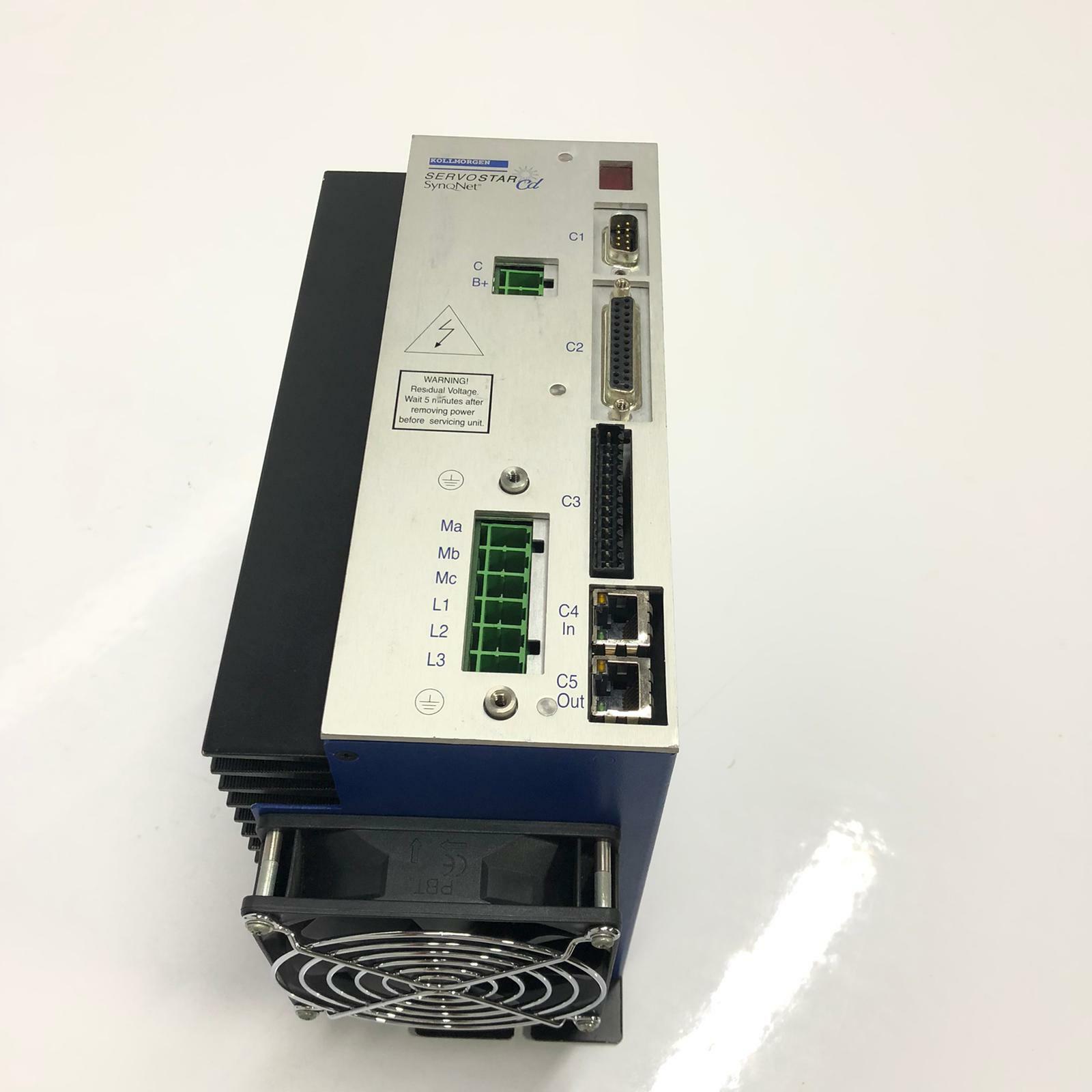 Kollmorgen Servotronix Servostar CD SynqNet LE10665 PRD-0065E00I-10 10A 3 Phase