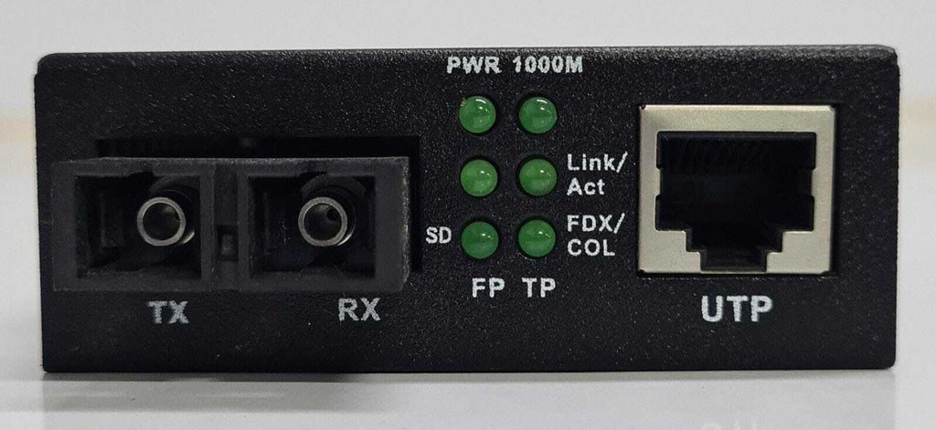 LUGGAR LU- MC1000- SC- M Gigabit Ethernet Converter Duplex Media