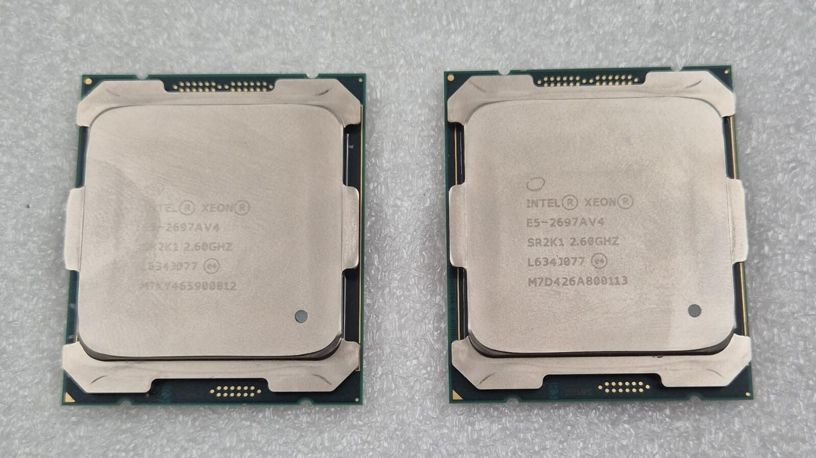 [LOT OF 2 PCS] Intel Xeon E5-2697AV4 SR2K1 2.60GHZ 16-Core Server Processor CPU