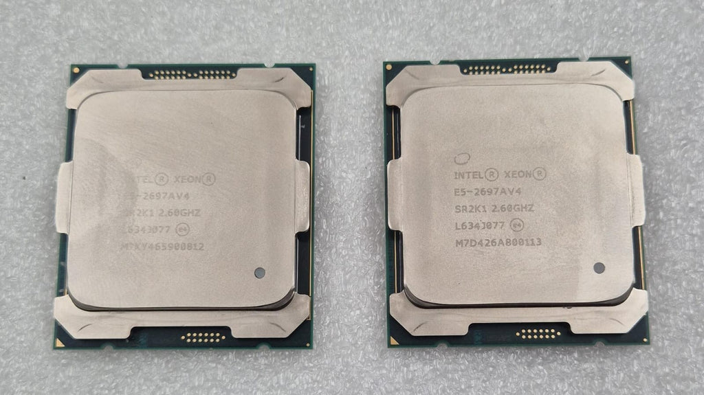 [LOT OF 2 PCS] Intel Xeon E5-2697AV4 SR2K1 2.60GHZ 16-Core Server Processor CPU