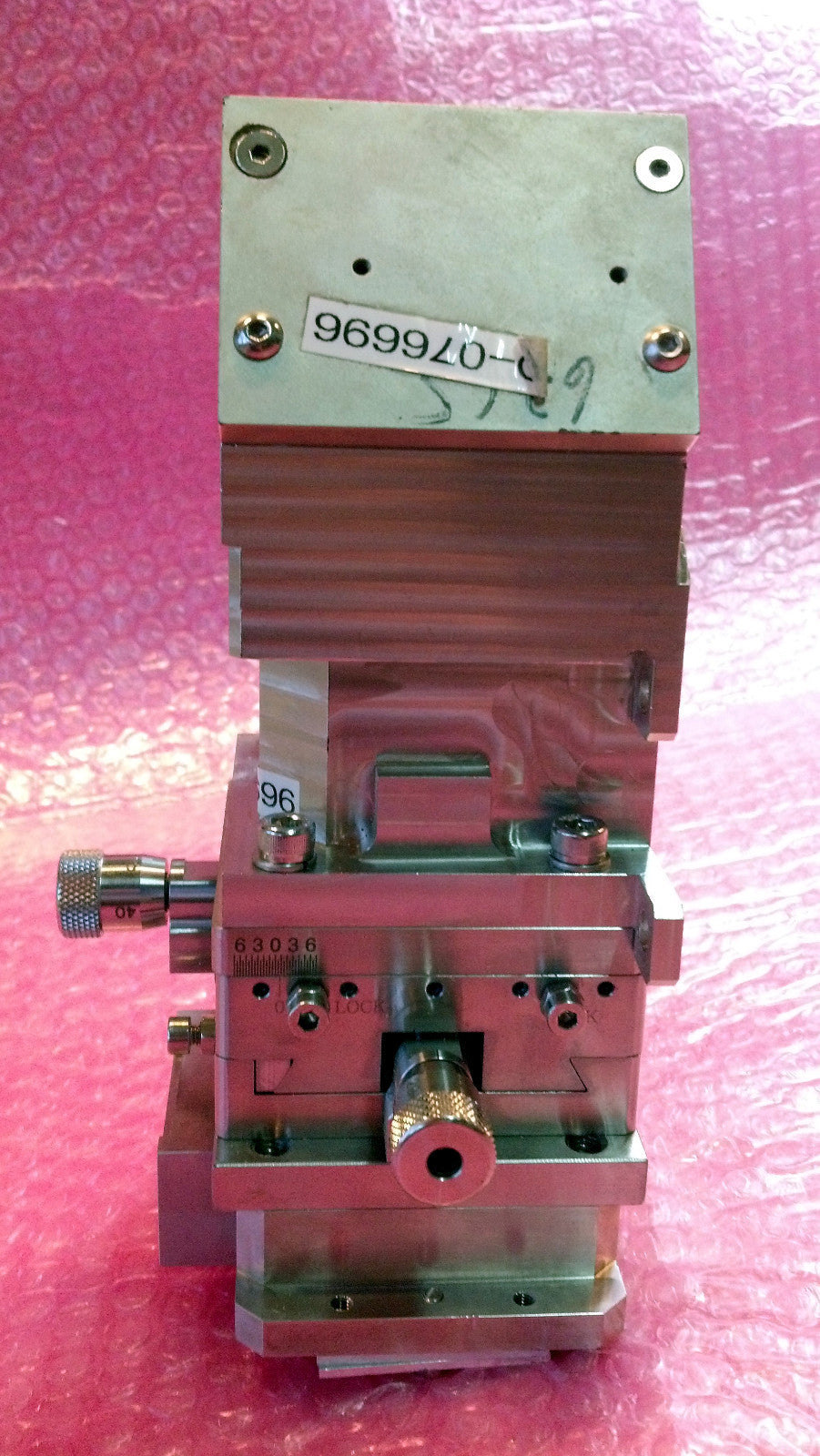 XY Axis High Precision Linear Translation Stage W/ 2 Micrometers &Linear Bearing