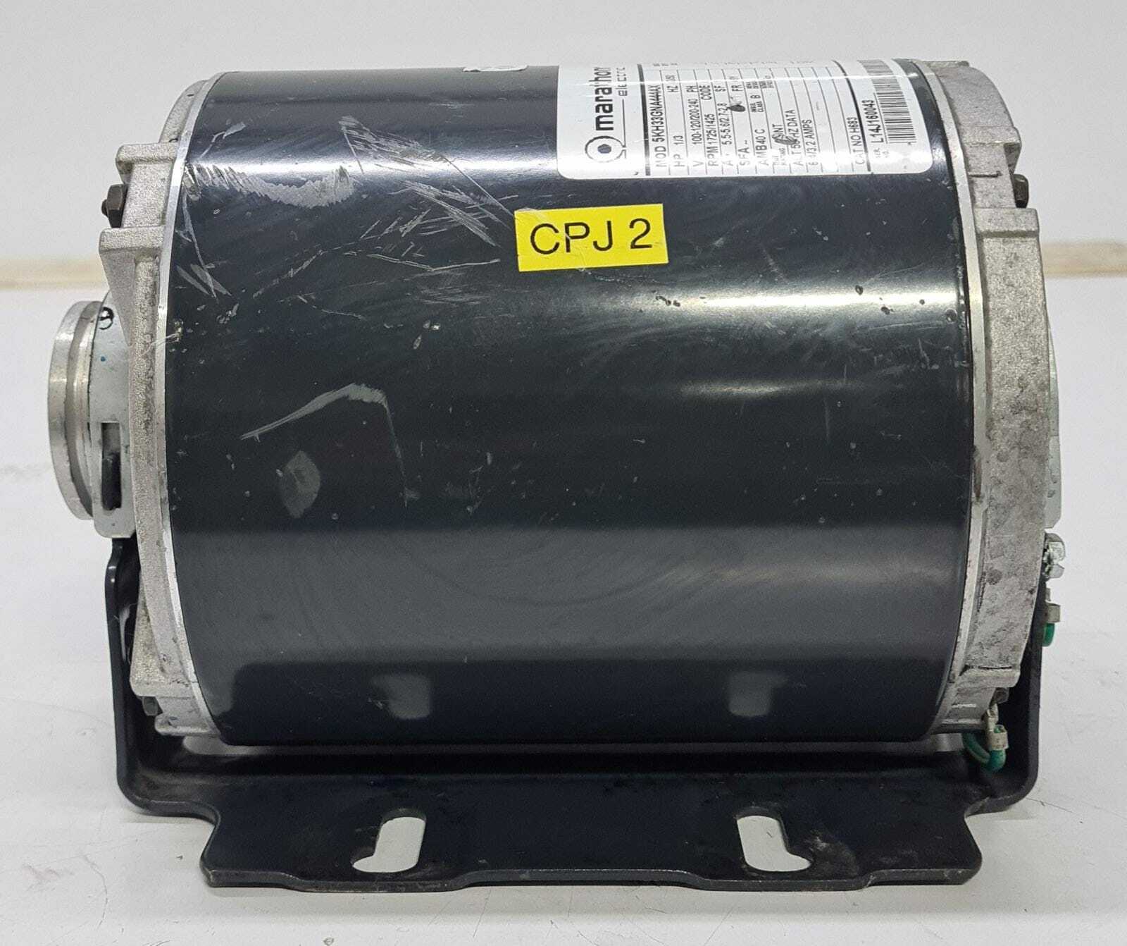 Marathon 5KH33GNA444AX 1/3 HP 1PH 6.4/3.2 AMPS AC Motor
