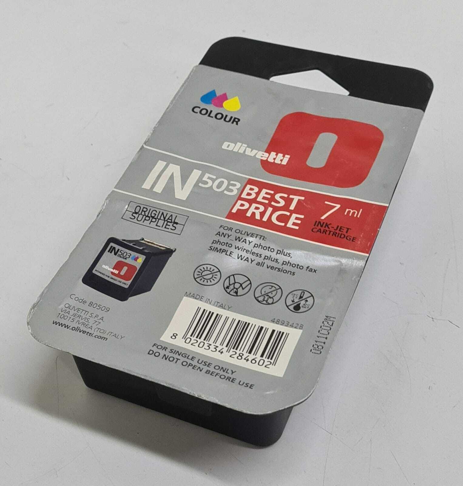 [LOT OF 7] NEW OEM Olivetti IN503 Color B0509 ANY_WAY Photo Plus Wireless fax