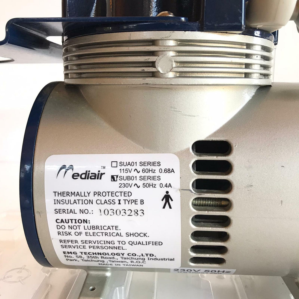 Mediair SUB01 Series Assist Portable Aspirator Suction Pump 230v 0.4A
