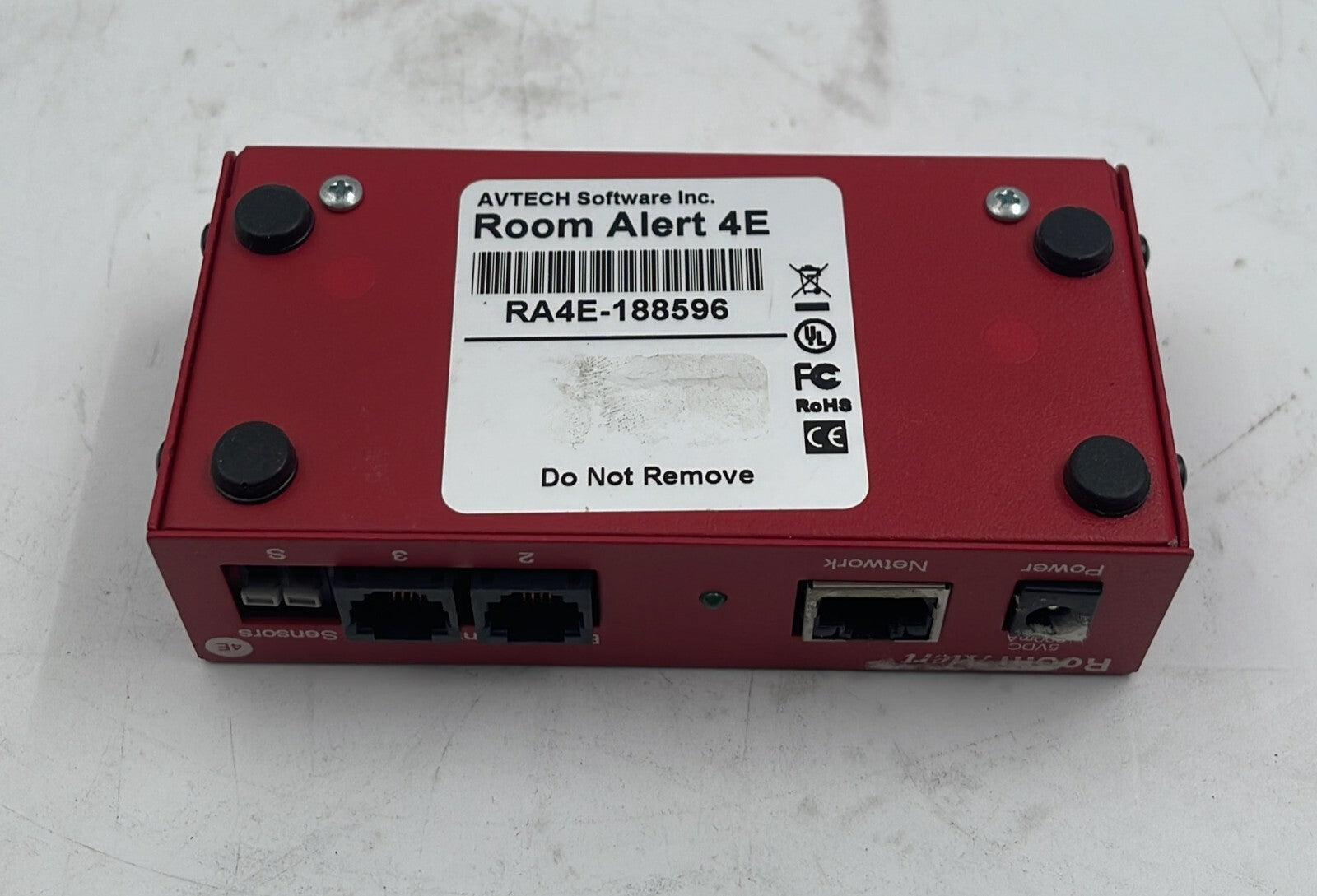 AVTECH Room Alert 4E Environmental Monitor