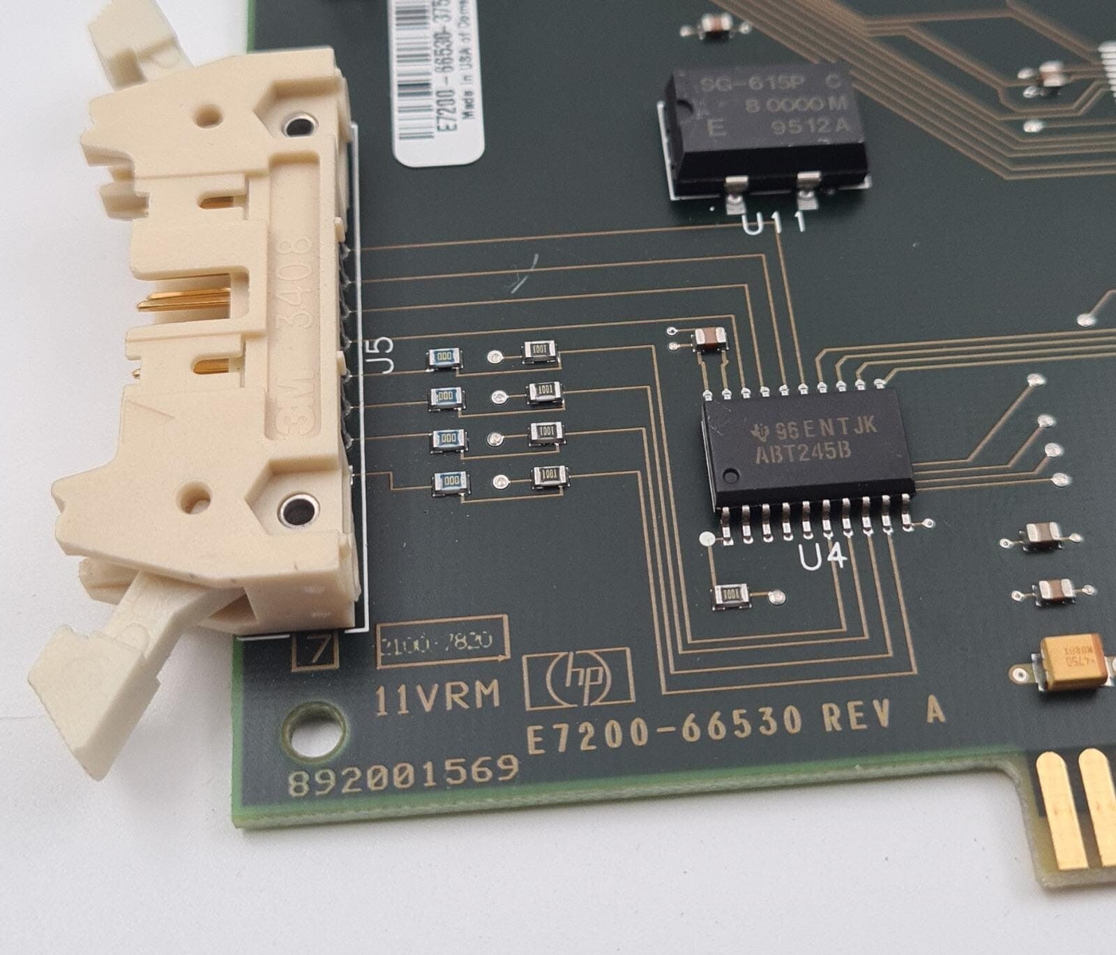 HP HEWLETT PACKARD AGILENT E7200-66530 REV A 5DX CAMERA INTERFACE CARD 3750