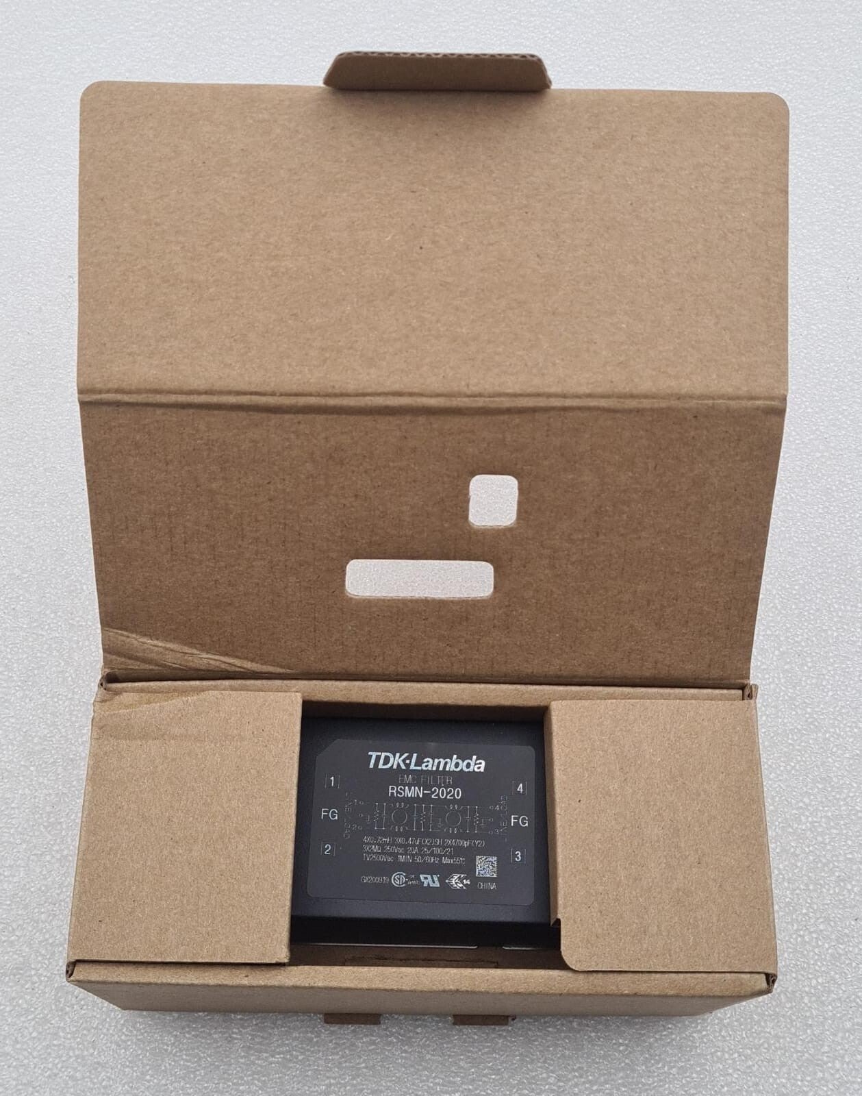 *NEW* TDK-Lambda EMC FILTER RSMN-2020 250VAC 20A TV2500VAC