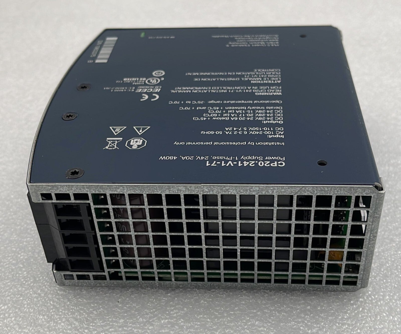 PULS Dimension CP20.241-V1-71 Power supply 1-Phase 24V 20A 480W