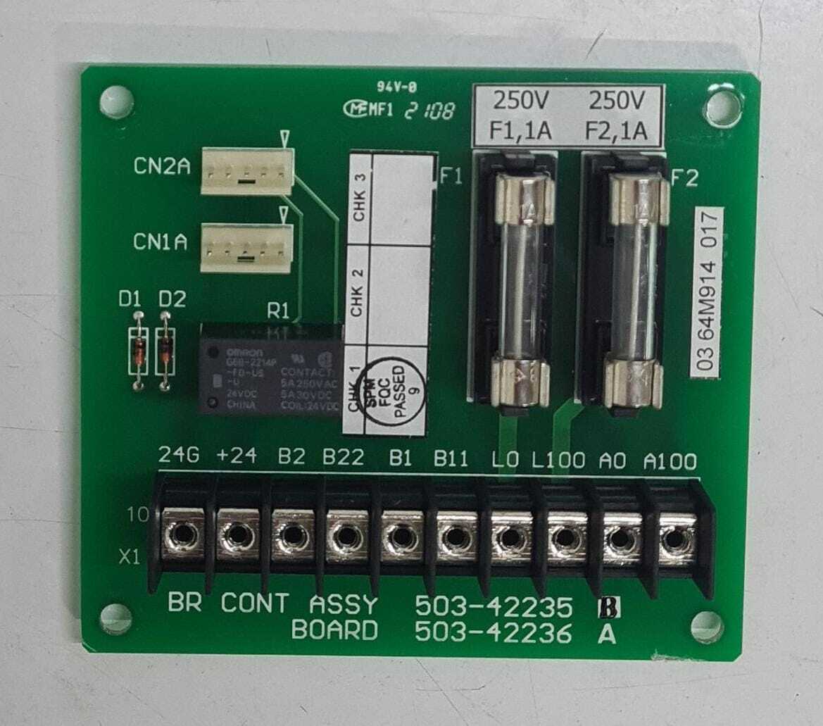 SHIMADZU BR CONT ASSY 503-42235 Board 503-42236