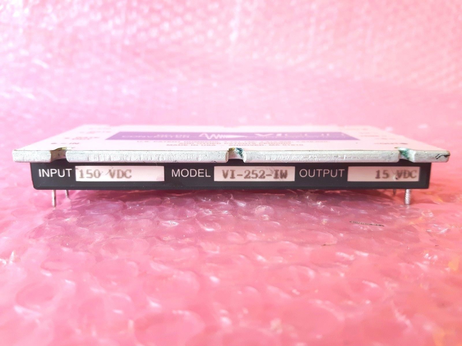 Vicor Dc Dc Converter Vi 252 Iw Input 150 Vdc 135 W Output 15 Vdc 100 W