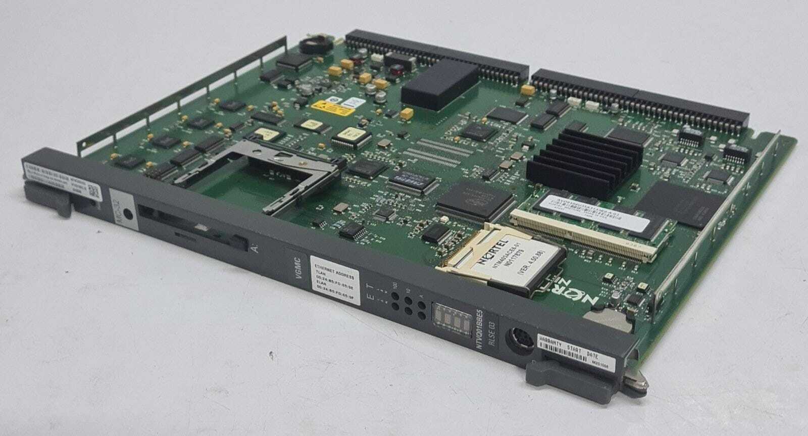 NORTEL MC-32 Ports PCP VGMC NTVQ01BBE5 RLSE 03 / 01 Voice Gateway Media Card