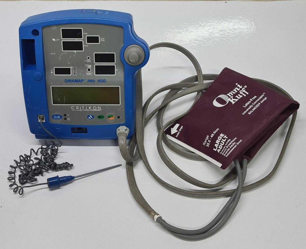 GE Dinamap PRO Series 400 Critikon Vital Signs aAnswers Patient Monitor DP400