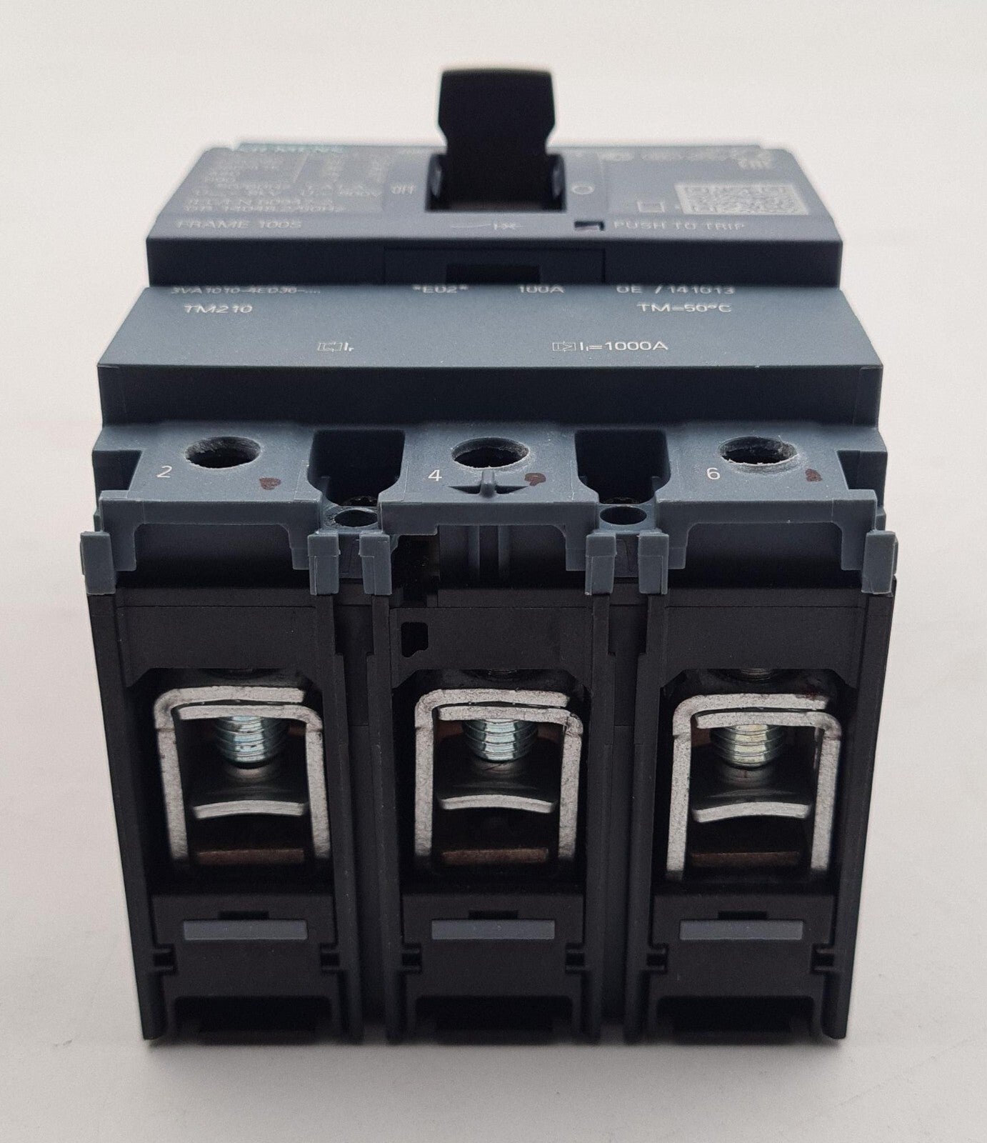 SIEMENS 3VA1010-4ED36-0AA0 Circuit Breaker TM210 3VA1 100A