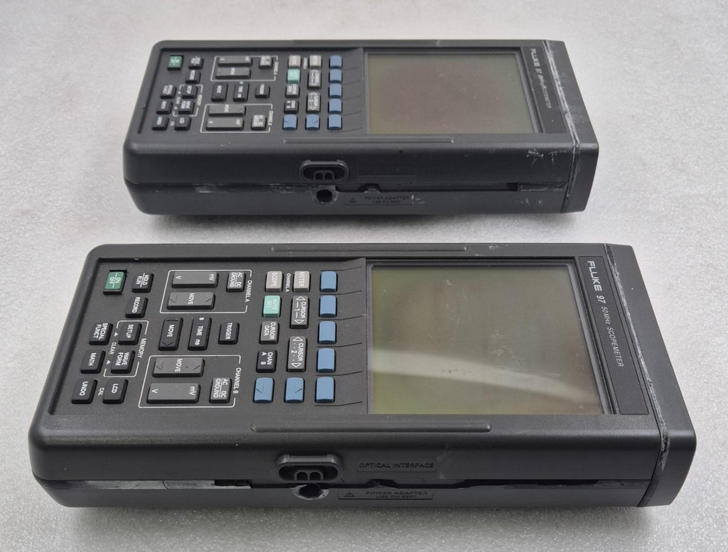 [LOT 2 PCS] PHILIPS FLUKE 97 50MHz SCOPEMETER 9444 000 97958 **FOR PARTS**