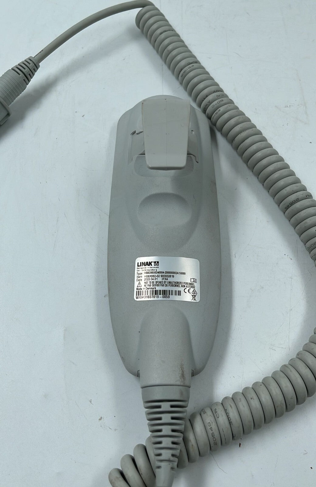 Hill-Rom Liko HB8X082-02 Linak Hand-Control HB8206X0240004