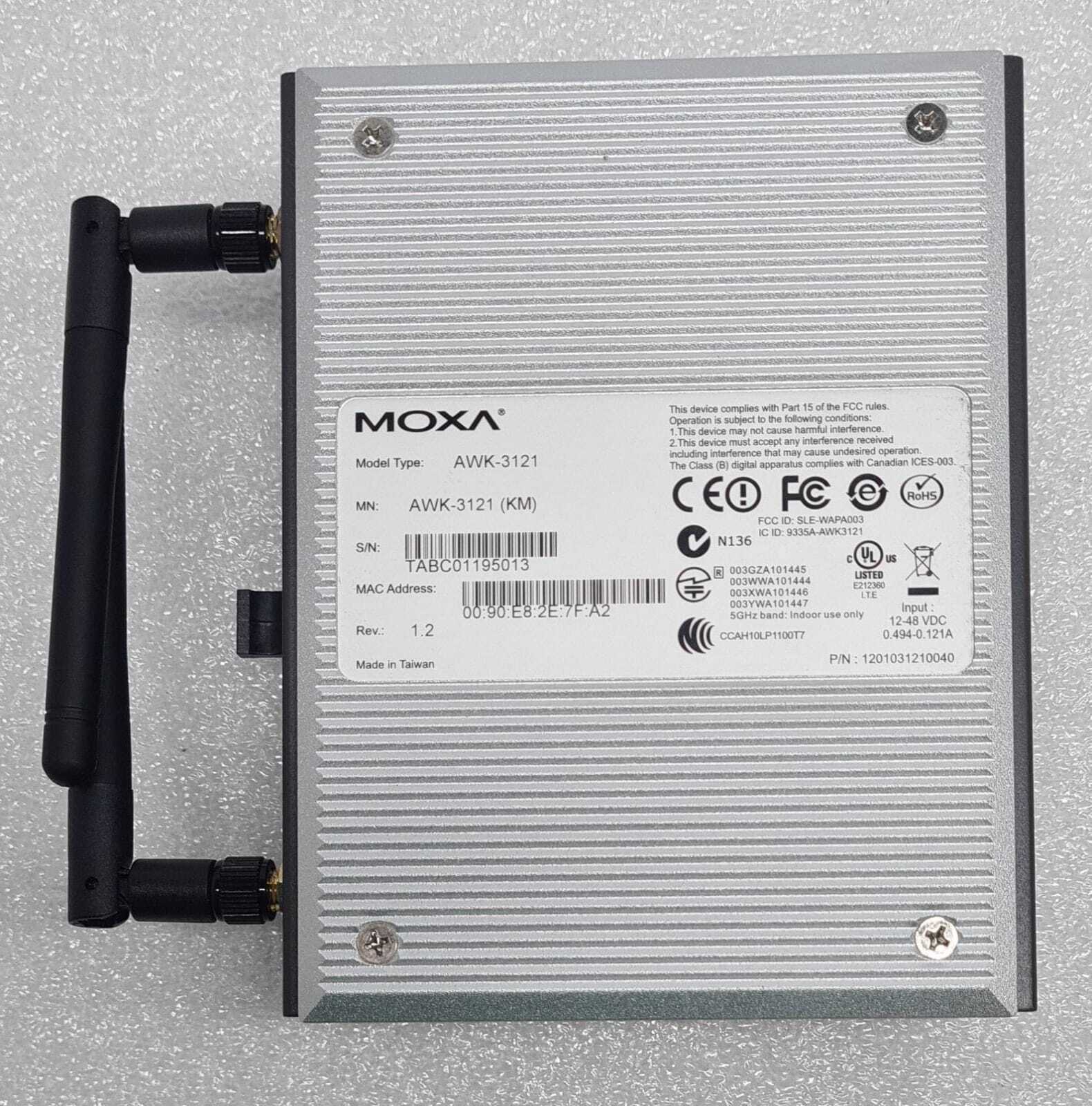 MOXA AWK-3121 (KM) Industrial Wireless AP/Bridge/Client W/ 2* Antenna
