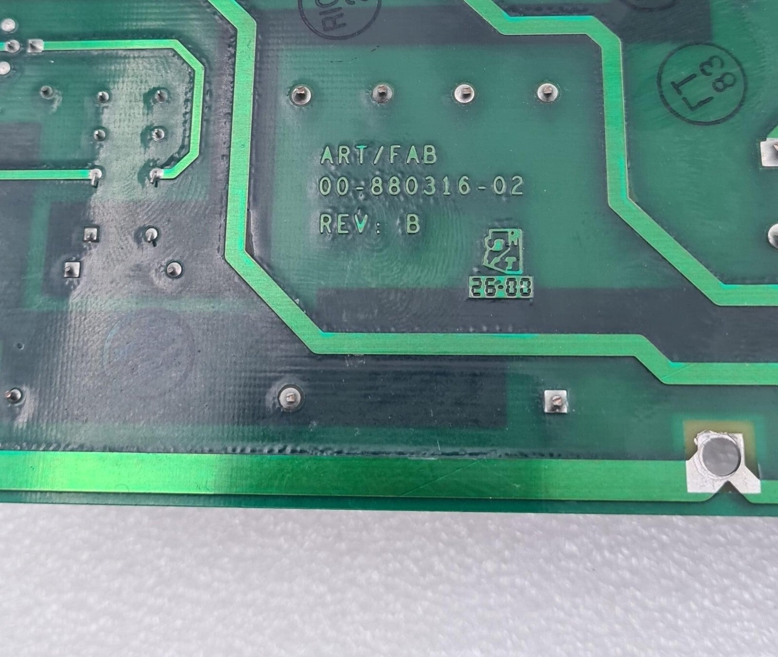 GE OEC POWER CONTROL ASSY 00-880317-02 (B1) Board for 9800 Workstation