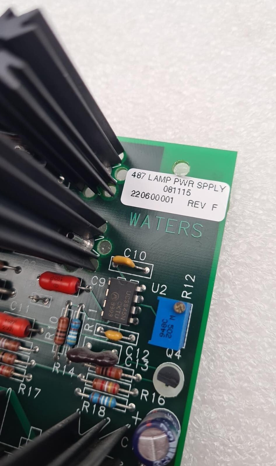 Waters Alliance 487 LAMP PWR SPPLY Power Supply 081115 REV F For WAT081110 2487
