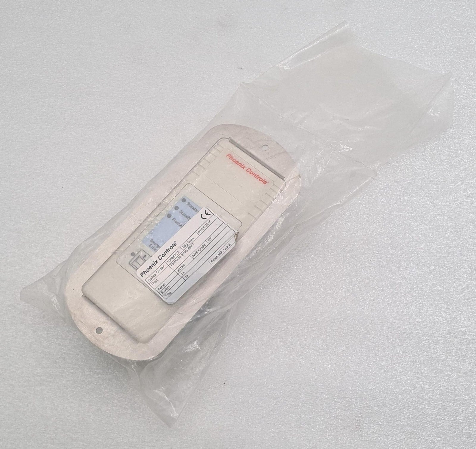 NEW SEALED - PHOENIX CONTROLS FHM430-ENG-RMT Fume Hood Monitor