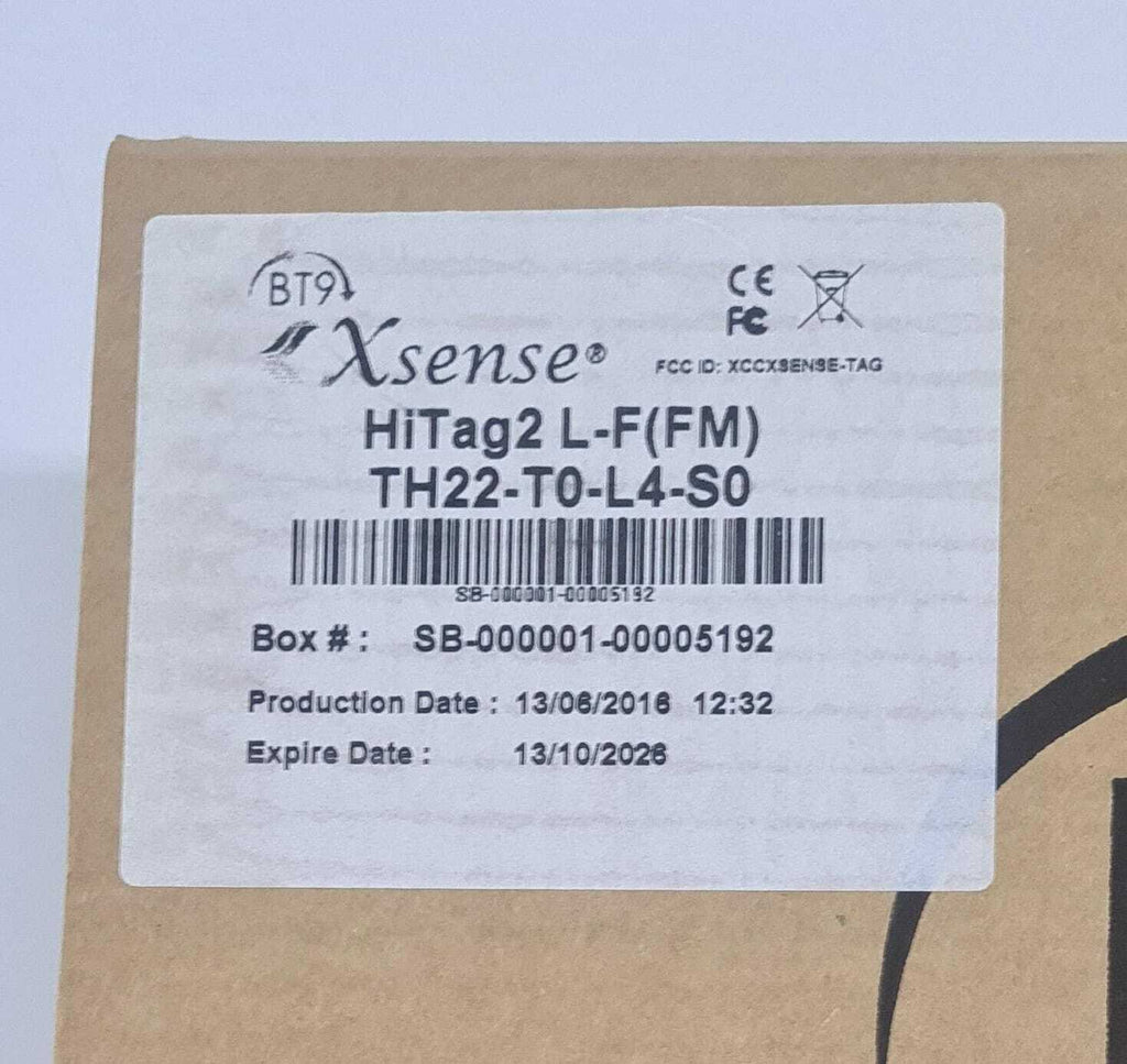 [LOT 27] NEW - Xsense BT9 HiTag2 L-F (FM) TH22-T0-L4-S0 Temperature and Humidity