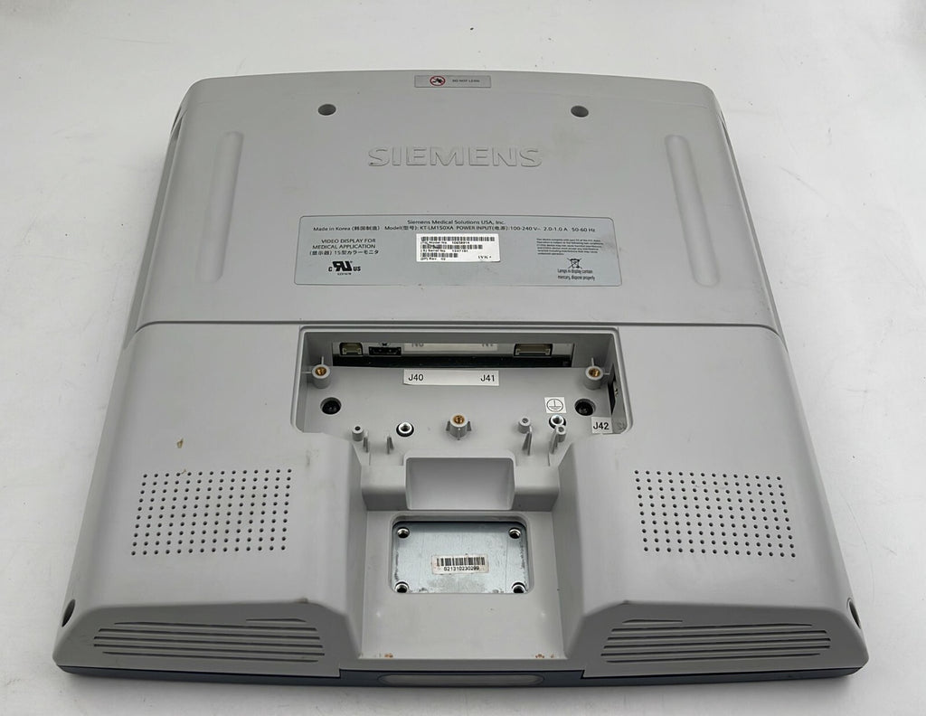 Siemens ACUSON X150 KT-LM150XA 10658914 Medical Video Display Monitor Screen 15
